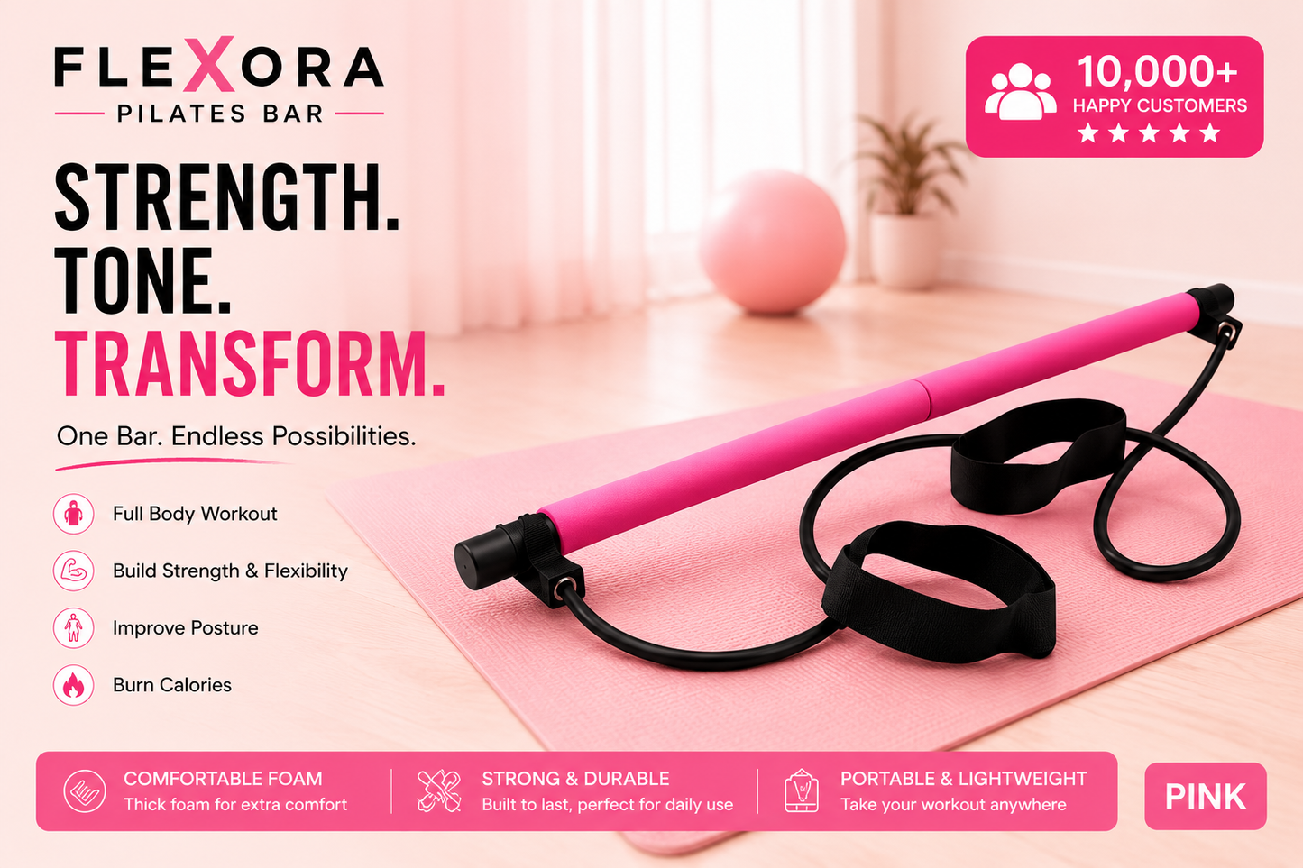 Flexora Pilates bar